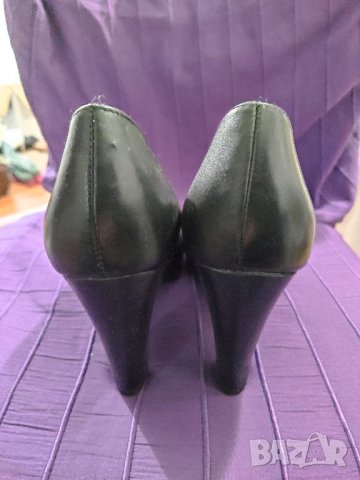 Маркови кожени обувки XIT by DinSko, снимка 5 - Дамски обувки на ток - 35288926