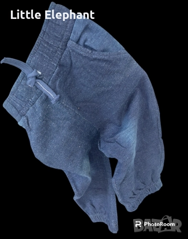 Изтъркан тъмно син деним спортен панталон за 2-3 год момченце"Crafted",Англия/нов