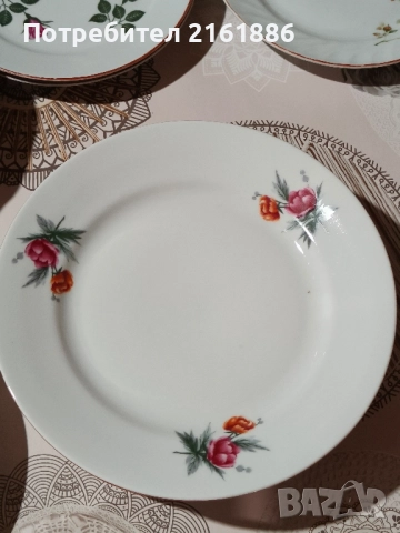Български порцеланови чинии , снимка 5 - Чинии - 52513928