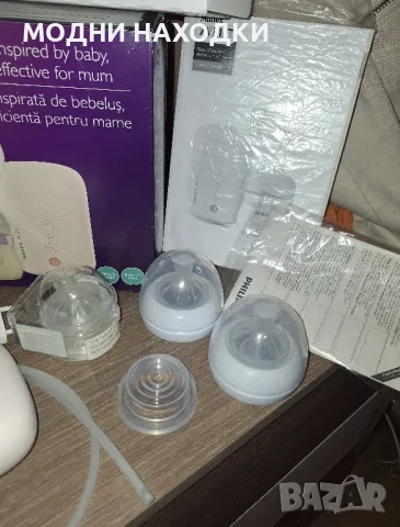 Philips Електрическа помпа за кърма + Подаръци, снимка 4 - Помпи за кърма - 49679746