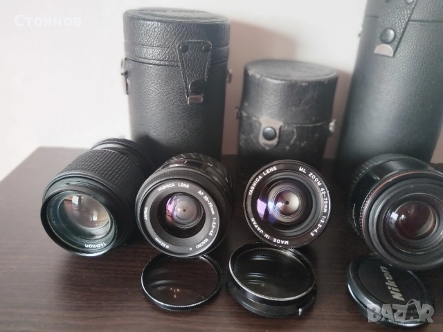Обективи, Tokina,REVUE,REVUENON,HANSA,Vivitar,PORST,BEROLINA,Soligor , снимка 4 - Обективи и филтри - 46856565