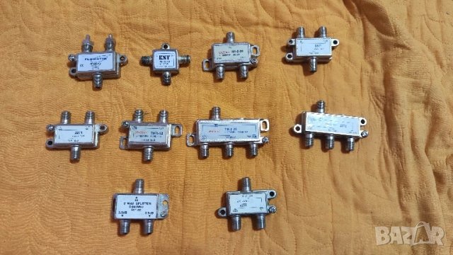 KST, Maxline и др. елементи tap за  кабелна телевизия, сплитери, конектори, снимка 2 - Друга електроника - 50762101