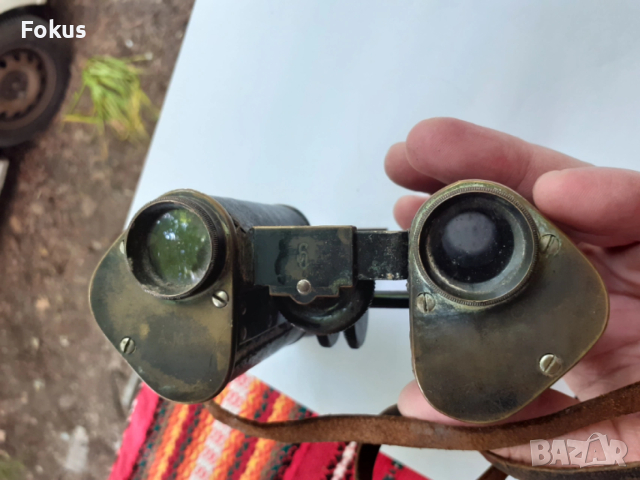 Уникат Антика - Бинокъл Германия -C.P. Goerz Berlin - 19 век, снимка 5 - Антикварни и старинни предмети - 53279274