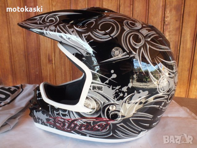 Shoei V-Moto мотокрос шлем каска за мотор, снимка 3 - Аксесоари и консумативи - 38327179