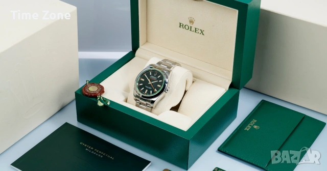 Rolex Milgauss 40mm Steel Black Dial Automatic Различни Варианти, снимка 2 - Мъжки - 54060801