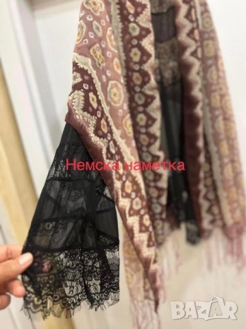 Стилна немска наметка/ парео, снимка 7 - Жилетки - 44320047