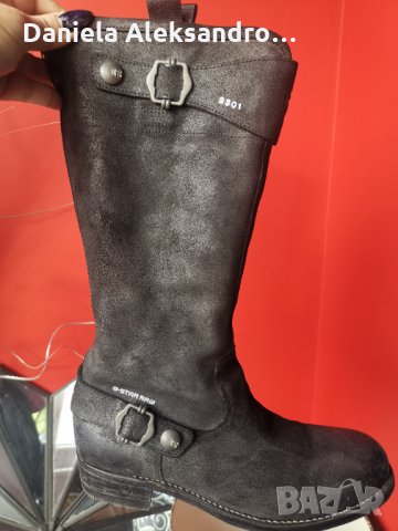 G star естествена кожа 40 номер , снимка 10 - Дамски ботуши - 35091060