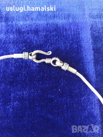 Винтидж сребърен накит/медальон, снимка 3 - Антикварни и старинни предмети - 54096222