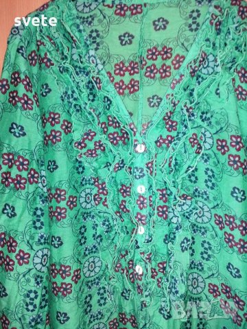 Дамска туника голям размер, снимка 2 - Туники - 31540835