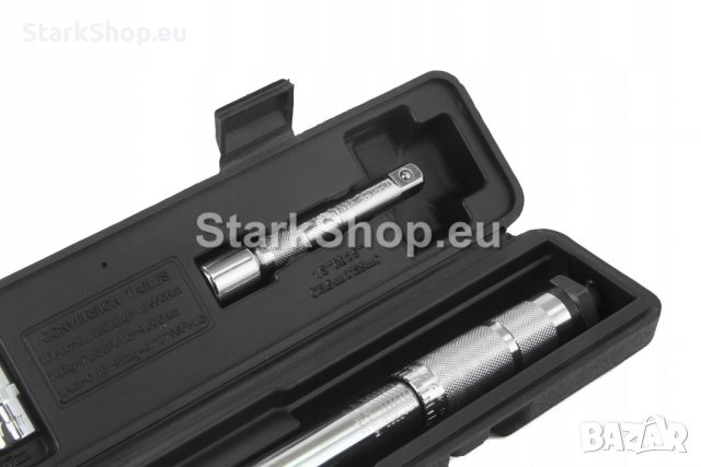  Динамометричен ключ 1/2″ 28 – 210 Nm + комплект вложки (17, 19, 21 мм) + удължител 125 мм Mar-Pol M, снимка 3 - Други инструменти - 40059682