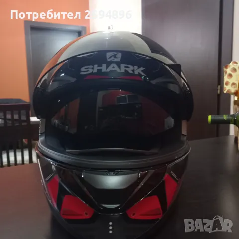 каска Shark Ridill Mecca 1.2 Red/Black - размер S, снимка 3 - Аксесоари и консумативи - 48131726