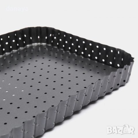 3443 Правоъгълна форма за печене с падвижно дъно, перфорирана, снимка 6 - Съдове за готвене - 39134561