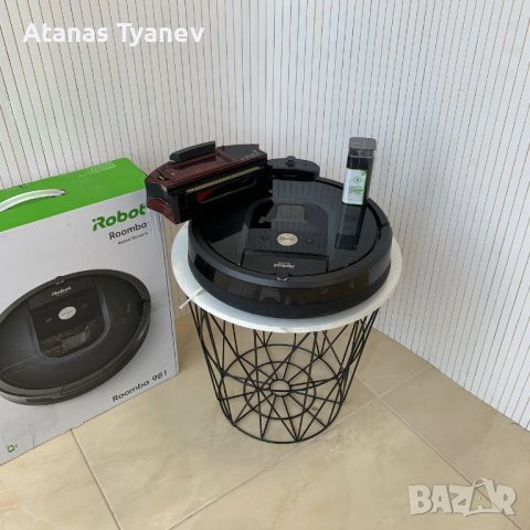 Робот прахосмукачка iRobot Roomba 981 AeroForce технология App 2 четки