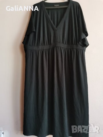 СТРАХОТНА РОКЛЯ В ЧЕРНО РАЗМЕР 2-3XL, снимка 3 - Рокли - 36859890