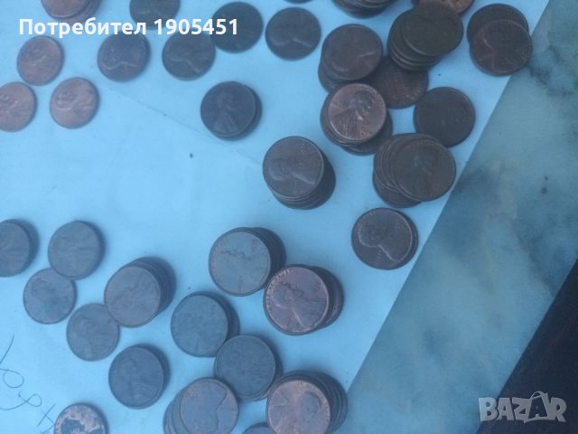 1 Линкълн цент Сащ от 1971 до 2018г.Монетен двор Филаделфия или Денвър. , снимка 2 - Нумизматика и бонистика - 37822078