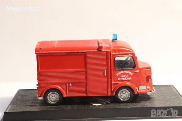 1:43 DEL PRADO??? CITROEN ПОЖАРНА КОЛИЧКА МОДЕЛ КАМИОН, снимка 5 - Колекции - 53339045
