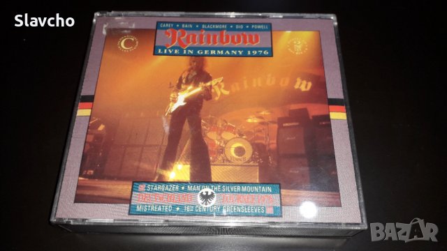 Компакт диск двоен/оригинален на Rainbow- Live in Germany 1976, снимка 1 - CD дискове - 37110912