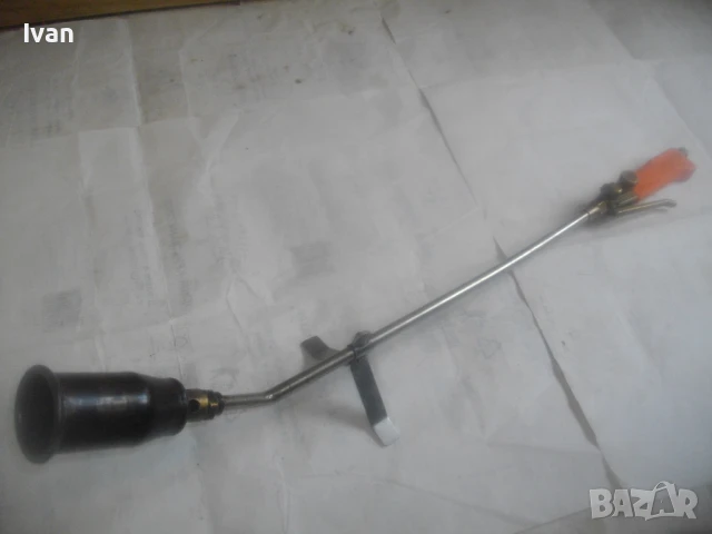 Газова пропан-бутан 82см масивна горелка със спусък за хидроизолации покриви професионална FORMAT , снимка 3 - Други инструменти - 51252256