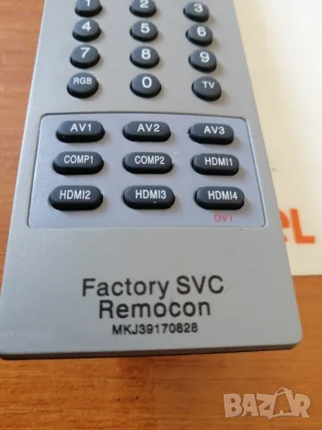 Сервизно дистанционно MKJ39170828 за телевизори LG, снимка 2 - Дистанционни - 48390075