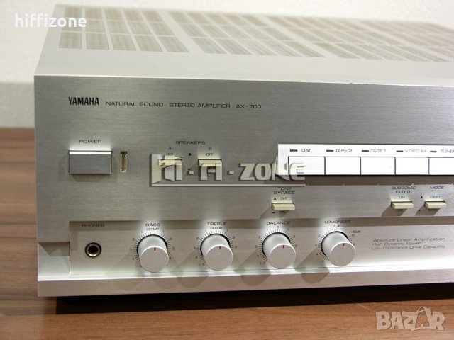 УСИЛВАТЕЛ Yamaha ax-700 /2, снимка 4 - Ресийвъри, усилватели, смесителни пултове - 39017392