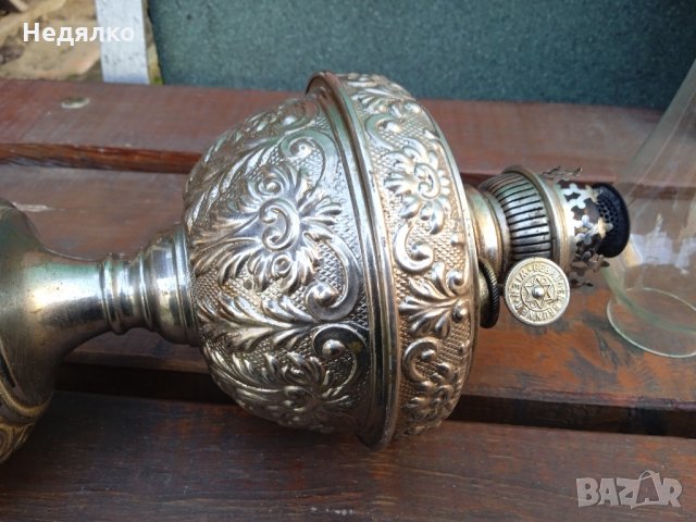 Оригинална газена лампа Gebrüder Brunner WIEN,1880г, снимка 10 - Антикварни и старинни предмети - 35324019