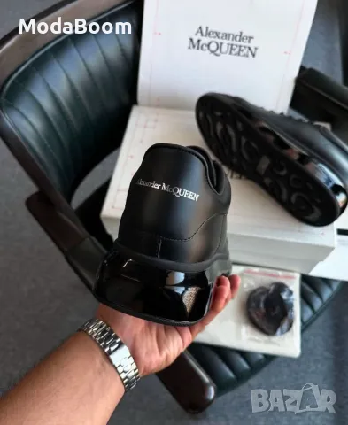 Alexander McQueen черни мъжки маратонки , снимка 2 - Маратонки - 48588501