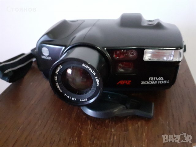  MINOLTA RiIVA ZOOM 105i Japan, снимка 2 - Фотоапарати - 28471799