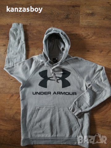 Under Armour Rival Fleece Logo - страхотно мъжко горнище КАТО НОВО, снимка 6 - Спортни дрехи, екипи - 38310769