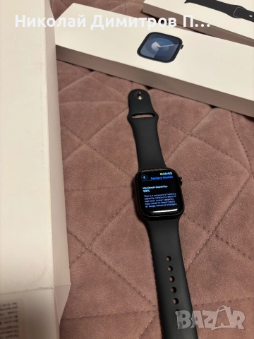 Apple watch 9 41 mm 98% battery health, като нов, снимка 2 - Смарт часовници - 52988643