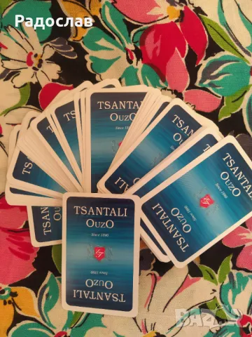 Ouzo Tsantali карти за игра , снимка 3 - Карти за игра - 49980085