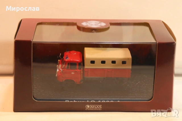 1/72 ATLAS  ROBUR РОБУР  КАМИОН ПОЖАРНА МОДЕЛ КОЛИЧКА