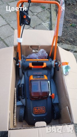 Акумулаторна косачка, снимка 5 - Градинска техника - 44210566