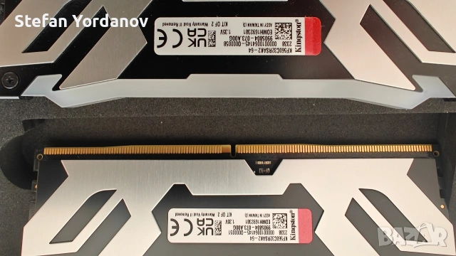 Kingston FURY Renegade DDR5 64GB Kit — за геймъри, снимка 3 - RAM памет - 54320479