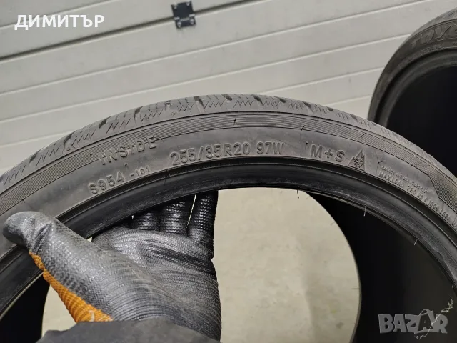 2бр.зимни гуми TOYO 255 35 20 DOT19 цена за брой, снимка 5 - Гуми и джанти - 55779704