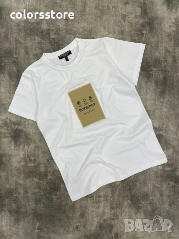 Мъжка бяла тениска  Burbarry кодSS240H, снимка 1 - Тениски - 44610831