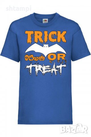 Детска тениска Trick Or Treat 1,Halloween,Хелоуин,Празник,Забавление,Изненада,Обичаи,, снимка 4 - Детски тениски и потници - 38155684