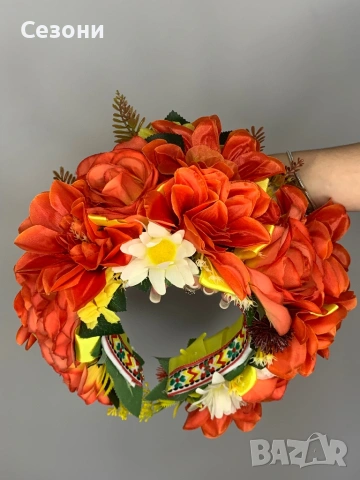 Диадема ручна изработка, снимка 4 - Аксесоари за коса - 54137458