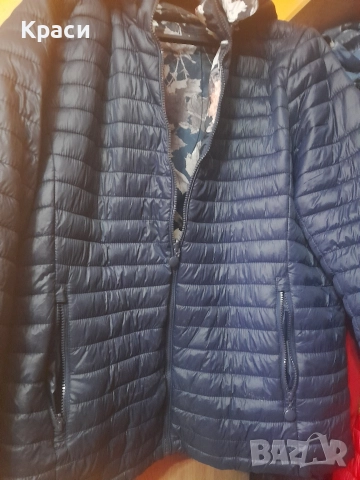 Двулицево яке сезон пролет есен., снимка 2 - Якета - 52559578