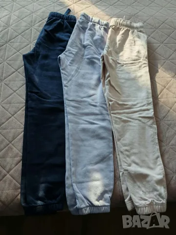 Лот за момиче 128-134 см: 3 долнища (H&M, Bekkin) + блузка, снимка 2 - Детски панталони и дънки - 56125345