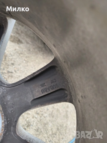 Джанти Borbet 16 5x100 56.1 ET 48 6.5J Subaru, снимка 8 - Гуми и джанти - 54077761