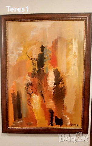 Колекция от 9 картини на С.Слав , снимка 8 - Картини - 51892091