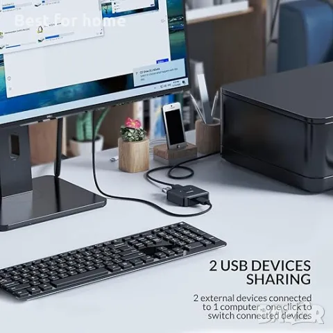 iDsonix USB 3.0 двупосочен превключвател-суитч, снимка 3 - Друга електроника - 49618366