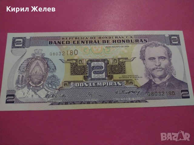 Банкнота Хондурас-15655, снимка 2 - Нумизматика и бонистика - 30593275