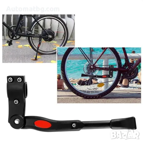 Степенка за велосипед Automat, PA380, Алуминий, Черен, снимка 5 - Части за велосипеди - 49150601