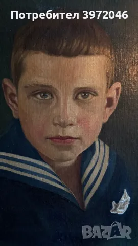 Антикварни портрети / подписани , масло върху платно /, снимка 5 - Антикварни и старинни предмети - 49463255