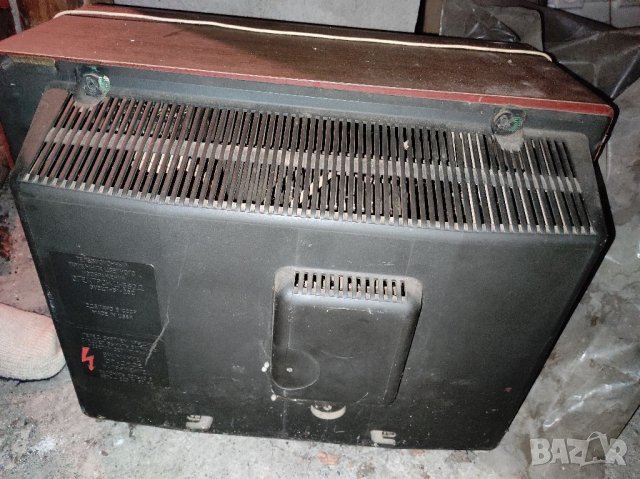 Рядък телевизор с кинескоп - РАБОТЕЩ в перфектно състояние, снимка 8 - Антикварни и старинни предмети - 37130787