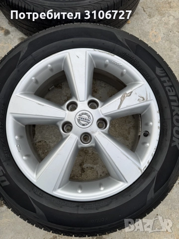 Джанти Nissan 5x114,3, снимка 2 - Гуми и джанти - 56543760