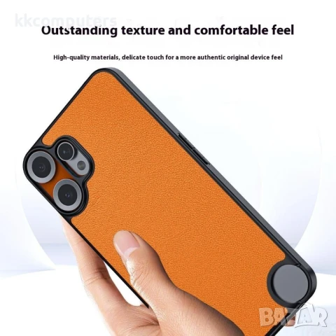 Nothing CMF Phone 2 Pro PU Leather /PC + TPU / Anti-Drop Удароустойчив Кожен Retro Калъф и Протектор, снимка 4 - Калъфи, кейсове - 50820252