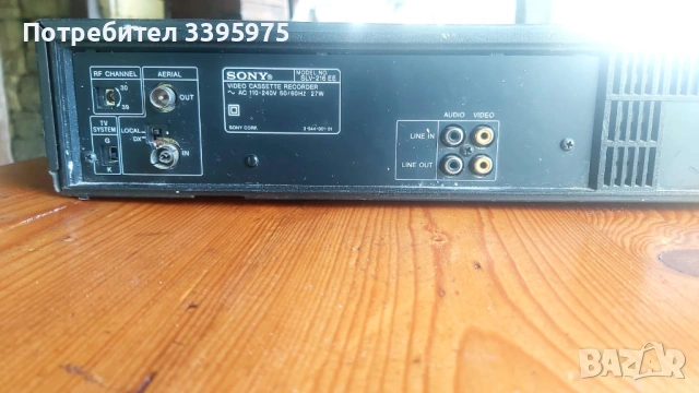 Видеокасетофон Sony SLV-216EE - за части или ремонт, снимка 3 - Друга електроника - 54295050