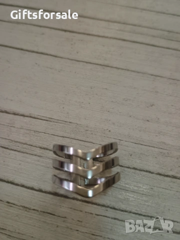Висококачествен стоманен пръстен., снимка 3 - Пръстени - 53886382